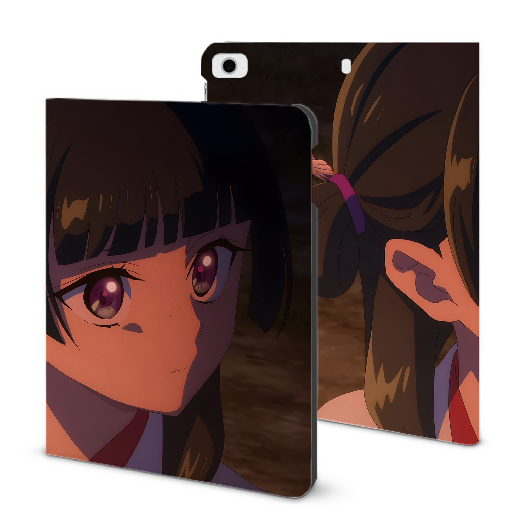 （画像用） 薬屋のひとりごと The Apothecary Diaries IPad ケース ブック型 PUレザー TPU 耐衝撃 軽量 薄型 ペン収納なし 全面保護 IPad 各モデル対応